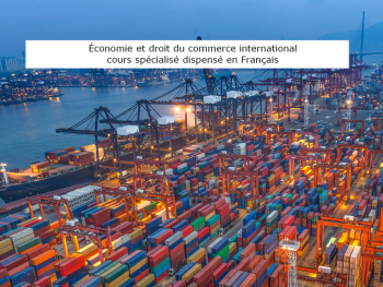 Economie et droit du commerce international
